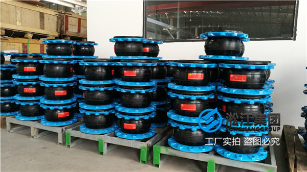 连云港天然气支线管道建设橡胶软管补偿器